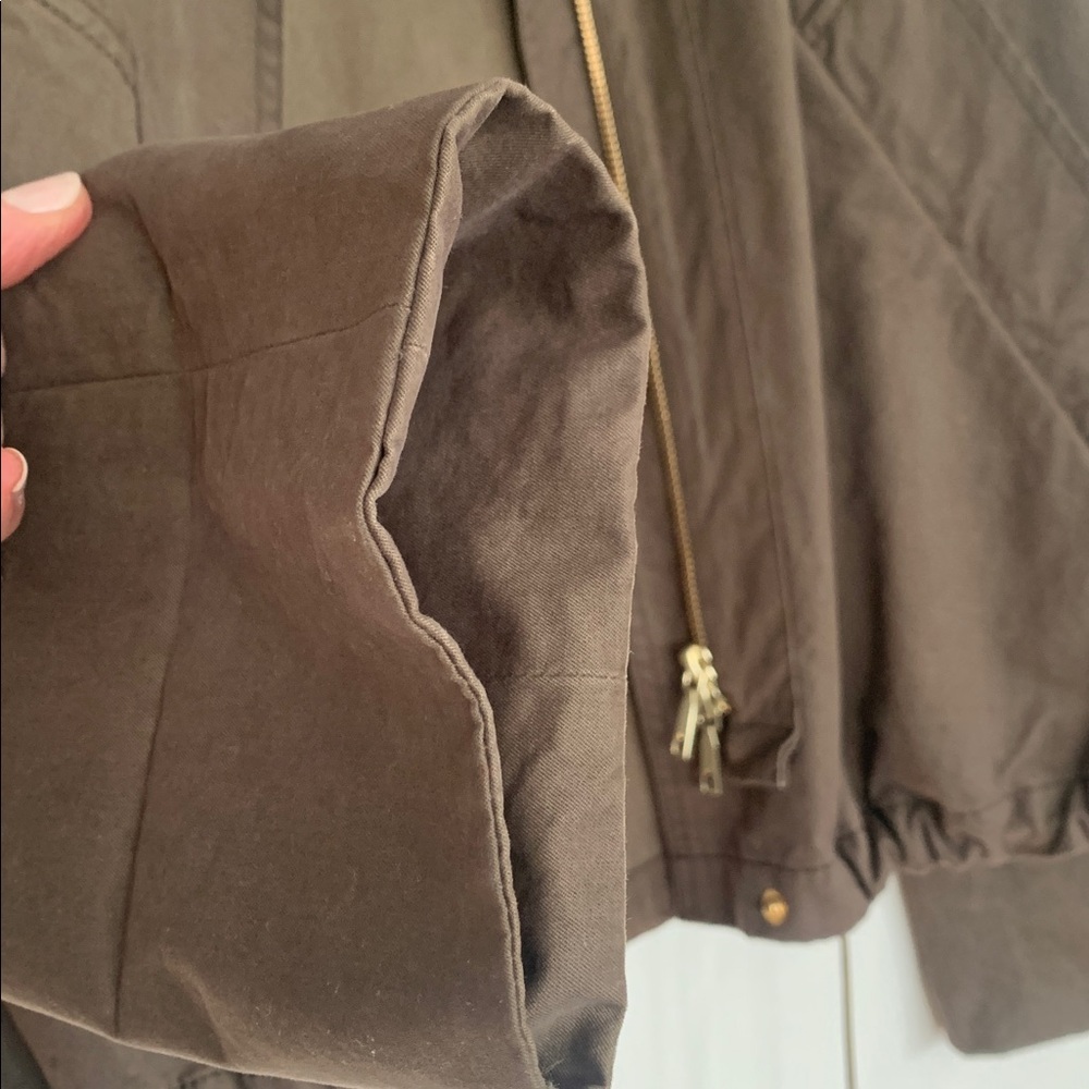 Lafayette 148 New York cotton double zip jacket - Picture 6 of 10